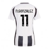 Camisa de time de futebol Juventus Nicolas Gonzalez #11 Replicas 1º Equipamento Feminina 2024-25 Manga Curta